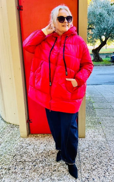 Kurtka puchowa MARCIA red