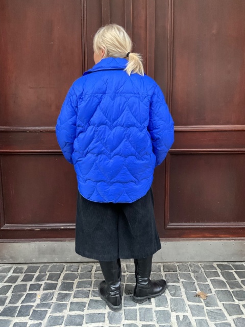 Kurtka puchowa TERO Degrees kobalt