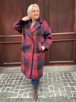 Płaszcz ZELDA Rivabella burgund