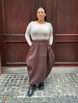 Spódnica TAMI czekoladowa Wendy Trendy