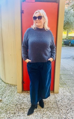 Spodnie LORA Miya navi