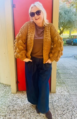 Sweter kardigan BILI Miya curry