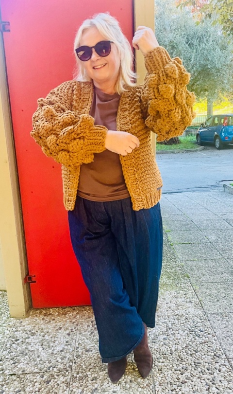 Sweter kardigan BILI Miya curry