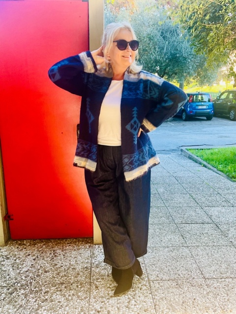 Sweter kardigan FOLK Miya