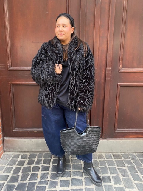 Torebka VEL skórzana pleciona VERA PELE