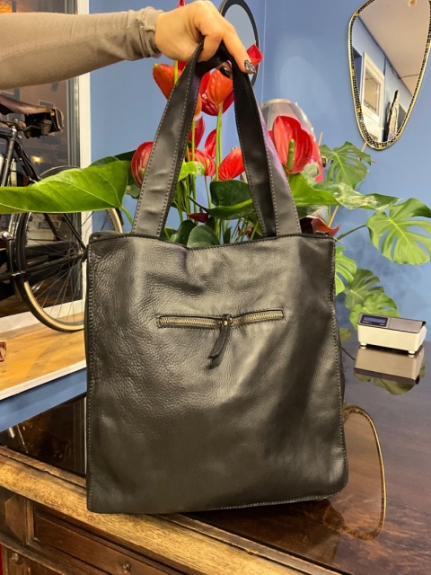 Torebka skórzana ASIA I czarna