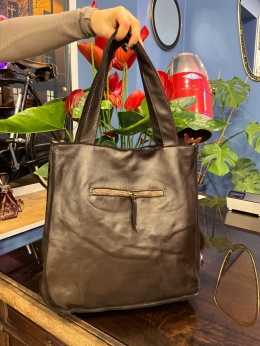 Torebka skórzana ASIA II brąz