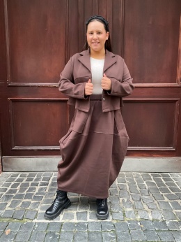 Żakiet AURA czekolada Wendy Trendy