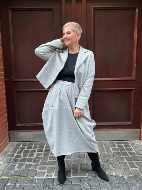 Żakiet AURA szary Wendy Trendy