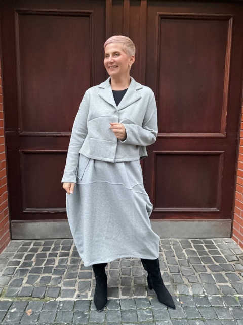 Żakiet AURA szary Wendy Trendy