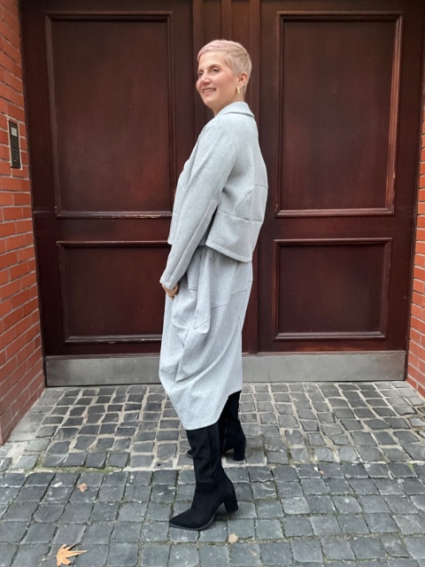 Żakiet AURA szary Wendy Trendy