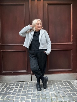 Żakiet AURA szary Wendy Trendy