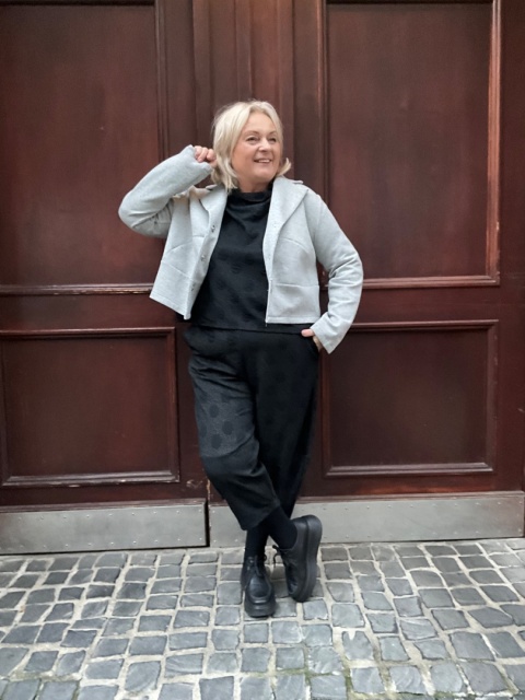 Żakiet AURA szary Wendy Trendy