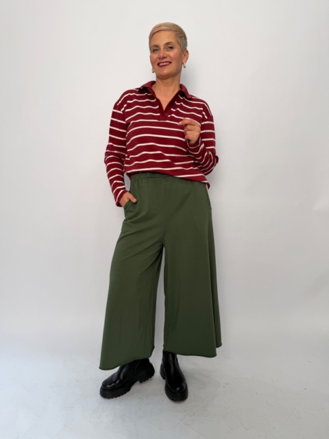 Bluza LOLA bordo cream