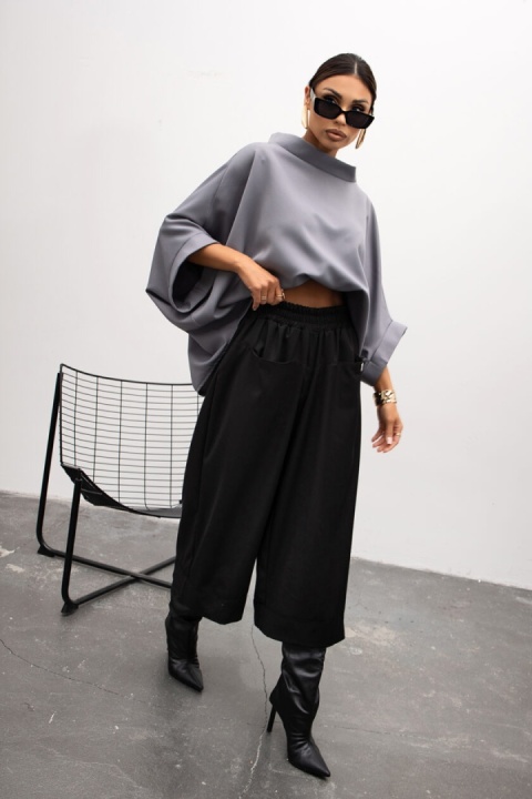 Bluzka KIMONO Miss City szara