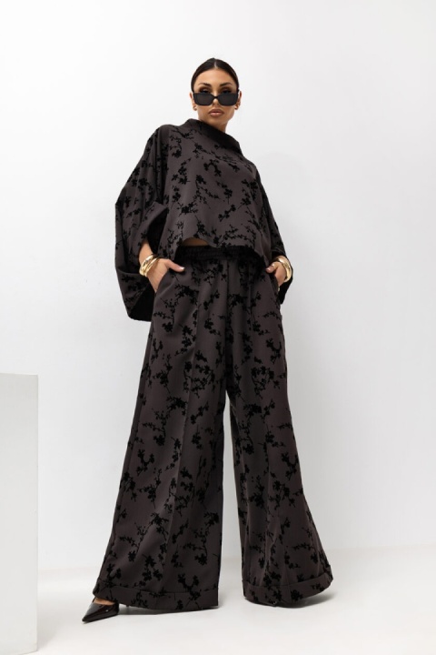 Bluzka KIMONO ROSE Miss City czekolada