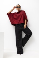 Bluzka KIMONO SHINE Miss City bordo