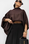 Bluzka KIMONO SHINE Miss City czekolada