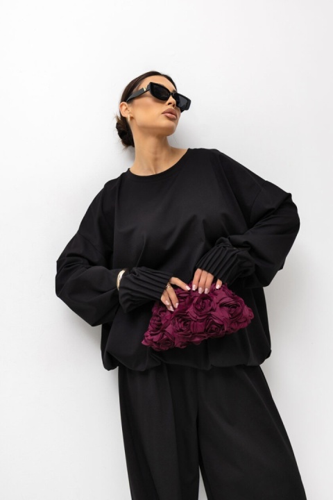 Bluzka LOVE ME Miss City czarna