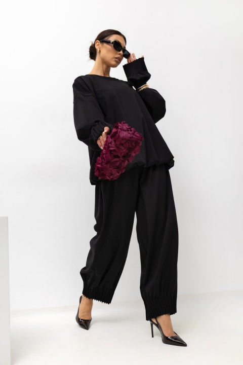 Bluzka LOVE ME Miss City czarna