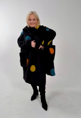 Płaszcz futerko DAREL Rivabella