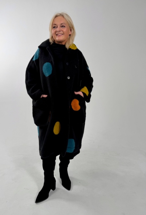 Płaszcz futerko DAREL Rivabella