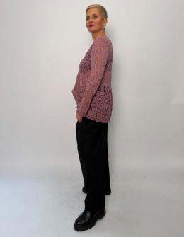 Koronkowa bluzka GLAMM róź