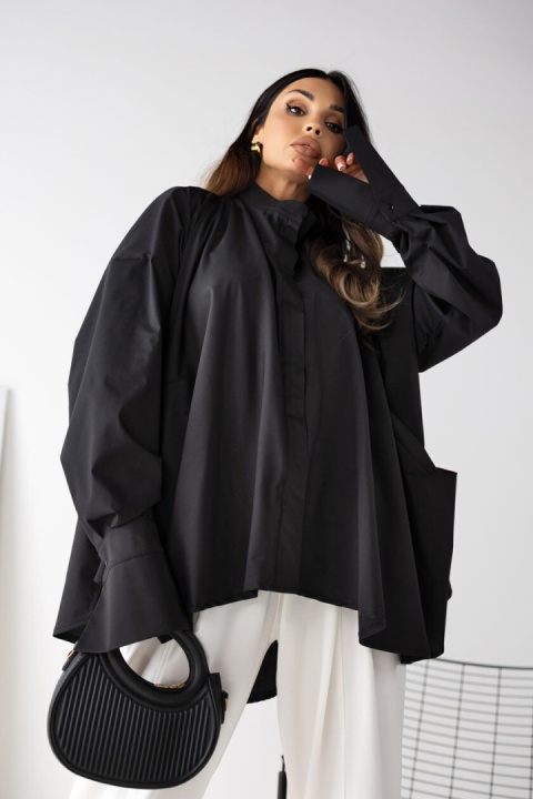 Koszula LOVERS Miss City czarna