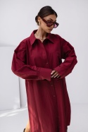 Koszula NEXT Miss City bordo