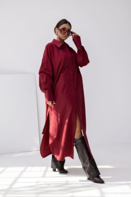 Koszula NEXT Miss City bordo