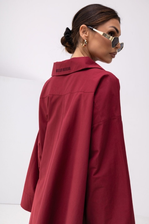 Koszula TOO Miss City bordo