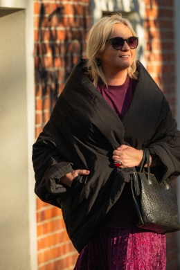 Kurtka PARKER Rivabella czarna