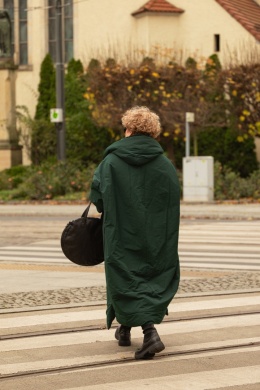 Kurtka puchowa HELEN Rivabella long green