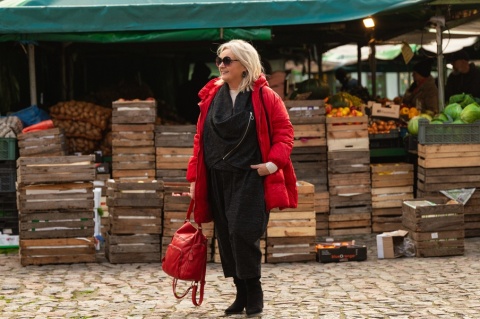 Kurtka puchowa MARCIA red