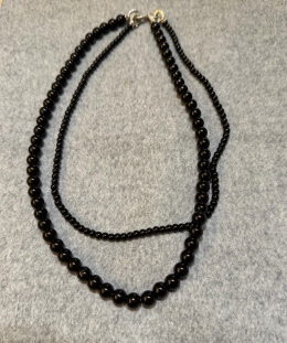 Naszyjnik CZARNA PERŁA