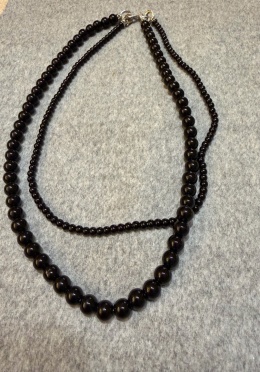 Naszyjnik CZARNA PERŁA