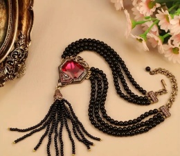 Naszyjnik LAKS czarny