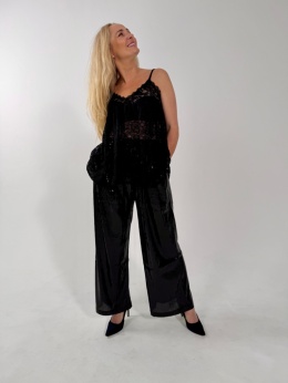 Spodnie CHICO czarne cekiny