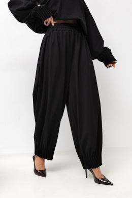 Spodnie LOVE ME Miss City Official czarny