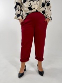 Spodnie TINA Wendy Trendy bordo