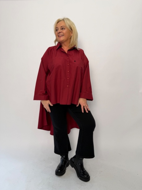 Spodnie jeansy ALFA Rivabella dzwony czarne