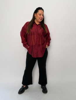 Spodnie jeansy ALFA Rivabella dzwony czarne