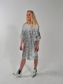 Sukienka ALEX silver cekiny