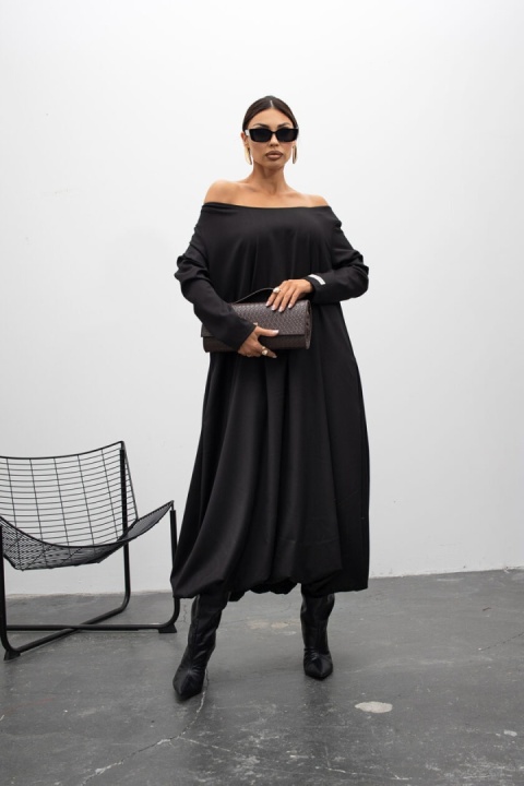 Sukienka BOMBKA Miss City nero