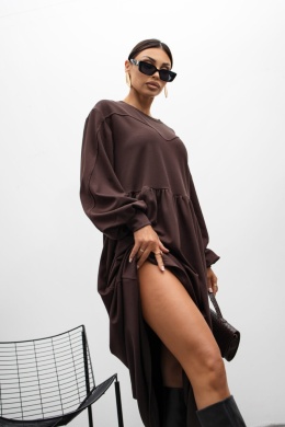 Sukienka FLOW Miss City choco