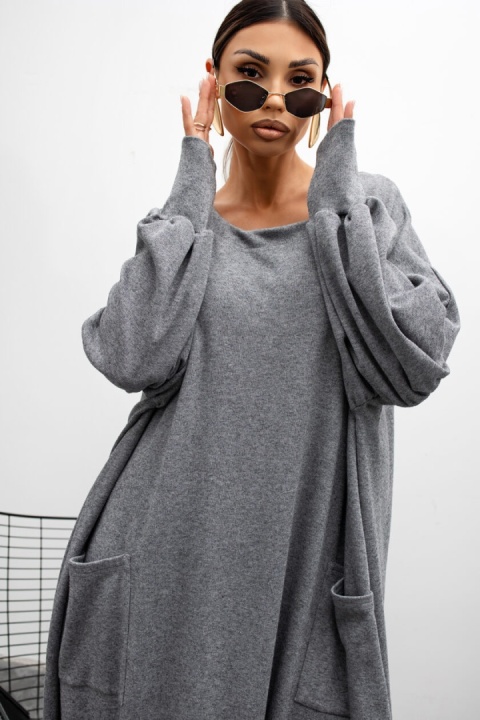 Sukienka OTULINE Miss City grey