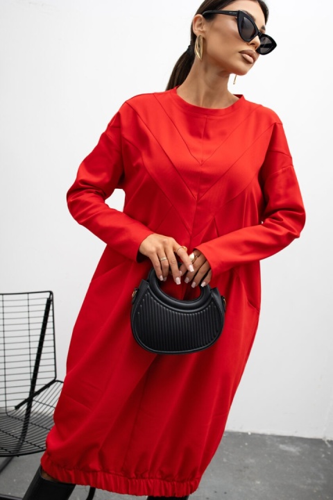 Sukienka VECTRA Miss City red