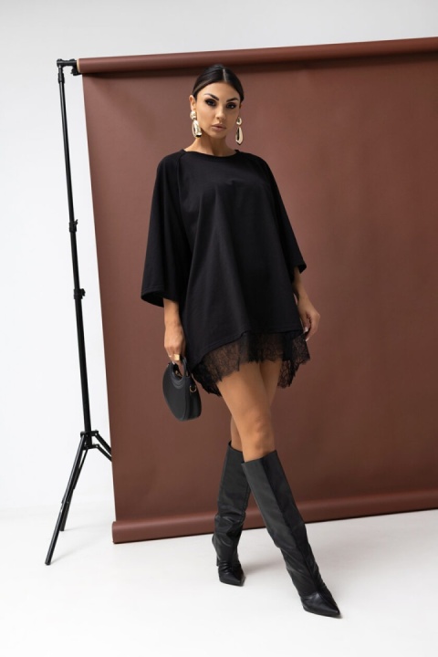 T-shirt COME Miss City Official czarna