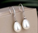 Kolczyki PEREŁKA srebrna