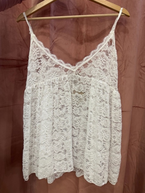 Koronkowa bluzka GLAMM II biała